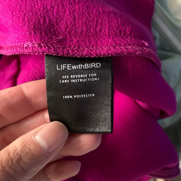 Life with Bird Australia Fuchsia Magenta Pink High Waisted Rose US 4 Small - Picture 8 of 8